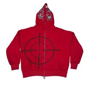 Named Collective Mission Rhinestone Full Zip Hoodie Men's L/XL